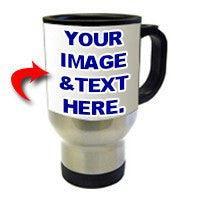Silver Travel Mug - 14 oz.