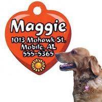 Heart Pet Tag