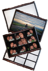 Throw Blanket w/ Nine Image Panels