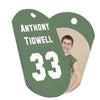 Gloss White Aluminum Dog Tag - Two Sided - JT Photo Service