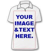 Ladies Golf/Polo Shirts (White Only) - JT Photo Service