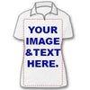 Ladies Golf/Polo Shirts (White Only) - JT Photo Service