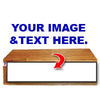 Rustic Wine Box w/Sliding Lid