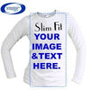 Ladies Slim Fit T-shirt (White Only) - JT Photo Service