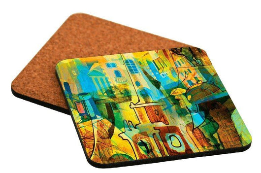 Corked Back Coasters - JT Photo Service