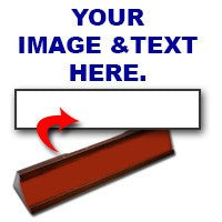 Wood Desk Plate Insert